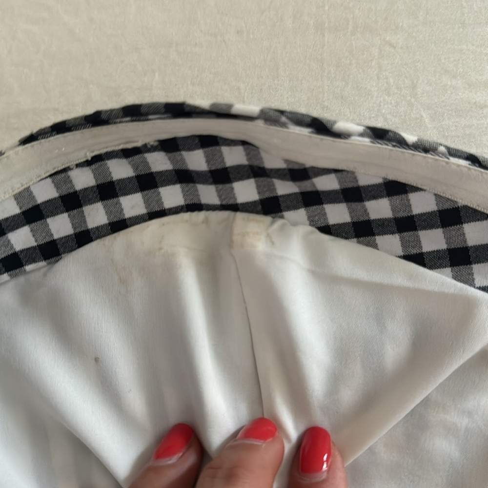 Guess Plaid Off Shoulder Sweetheart Dress 2 - Picture 8 of 10